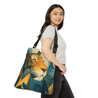 RETRO TIGER - Adjustable Tote Bag