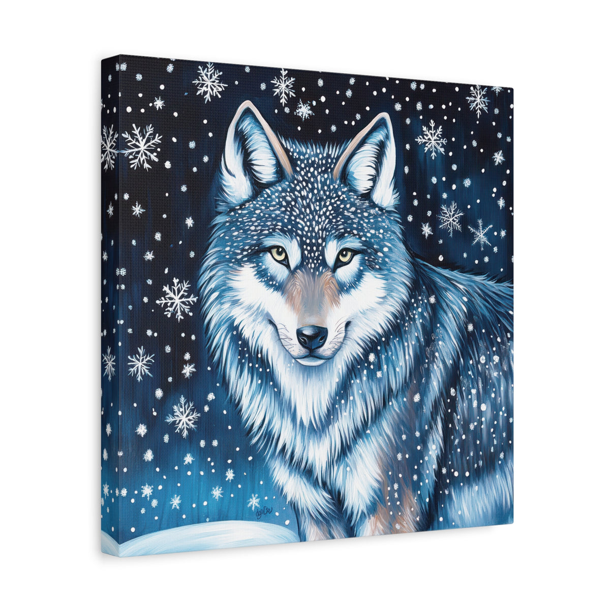 MIDNIGHT WINTER WOLF
