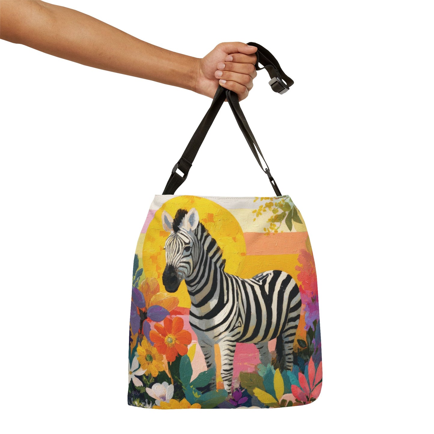 ZEBRA CANDY - Adjustable Tote Bag