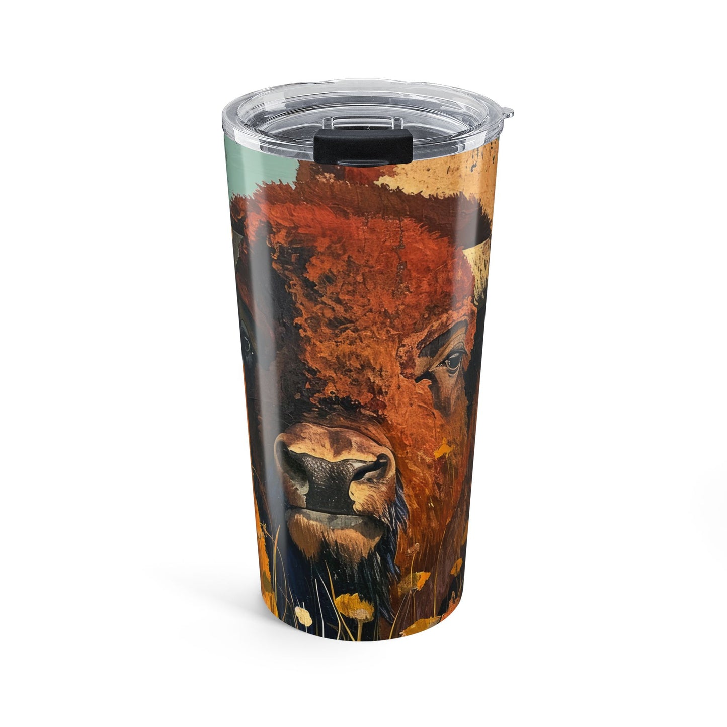 Bison in Meadow - Tumbler 20oz