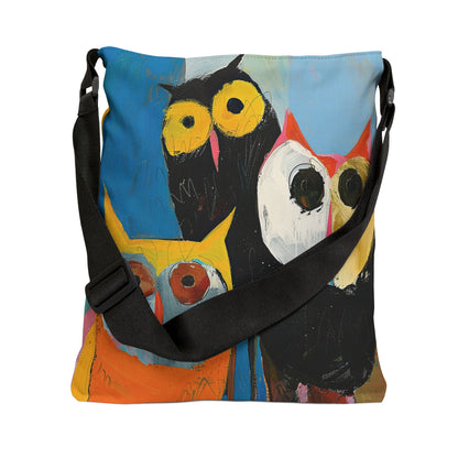 OWL PATROL - Adjustable Tote Bag