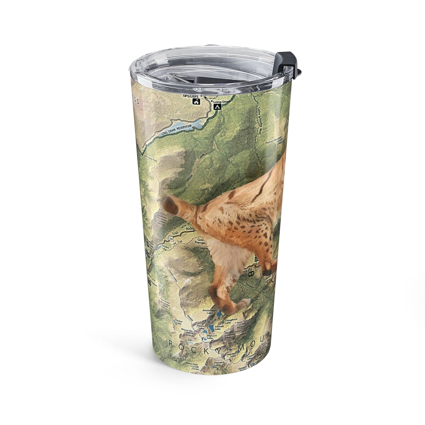 ROCKY MOUNTAIN NATIONAL PARK - LYNX Tumbler 20oz