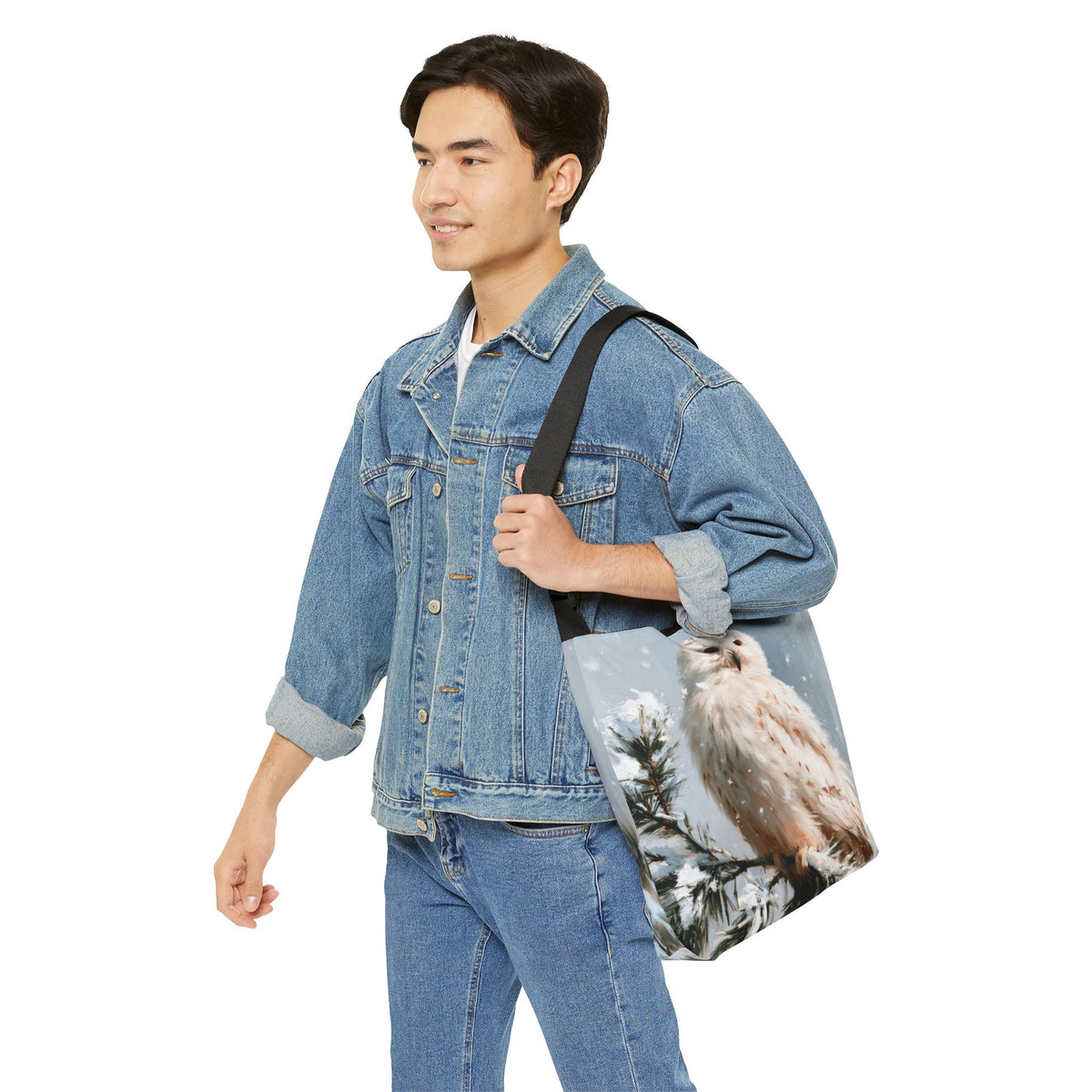 SNOWY OWL – Adjustable Tote Bag