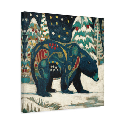 SNOWY NIGHT BEAR