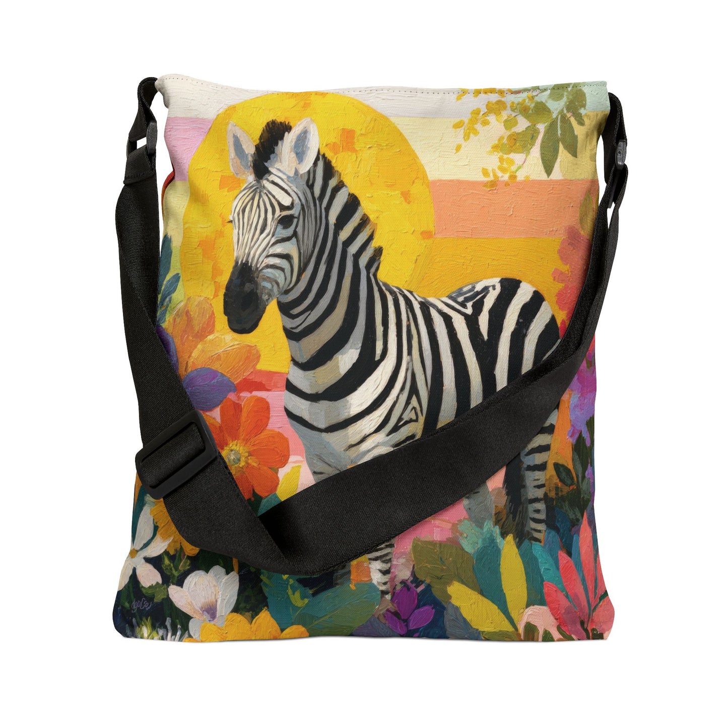 ZEBRA CANDY - Adjustable Tote Bag