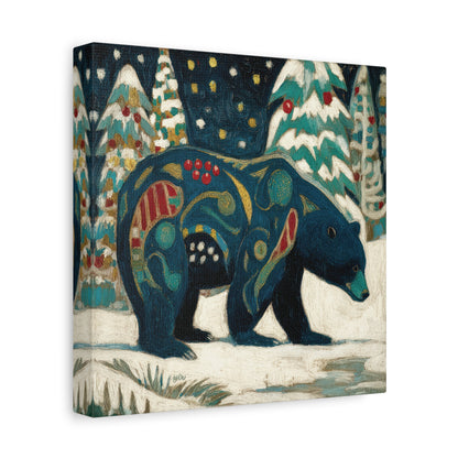SNOWY NIGHT BEAR