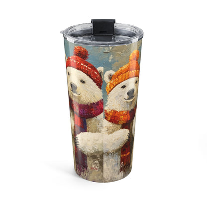 LITTLE WINTER POLAR BEARS - Tumbler 20oz