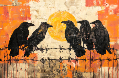 BARBED WIRE RAVENS - Tumbler 20oz