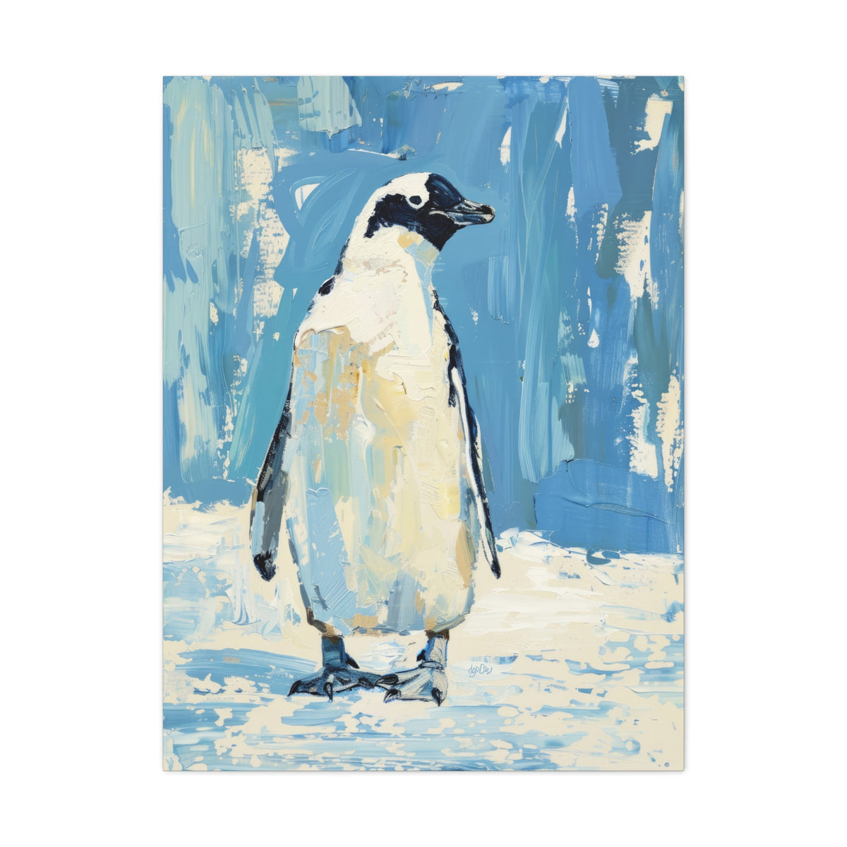 Blue Series Polar Wildlife — Set of Four