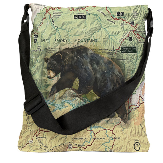 GREAT SMOKY MOUNTAINS NATIONAL PARK - Adjustable Tote Bag