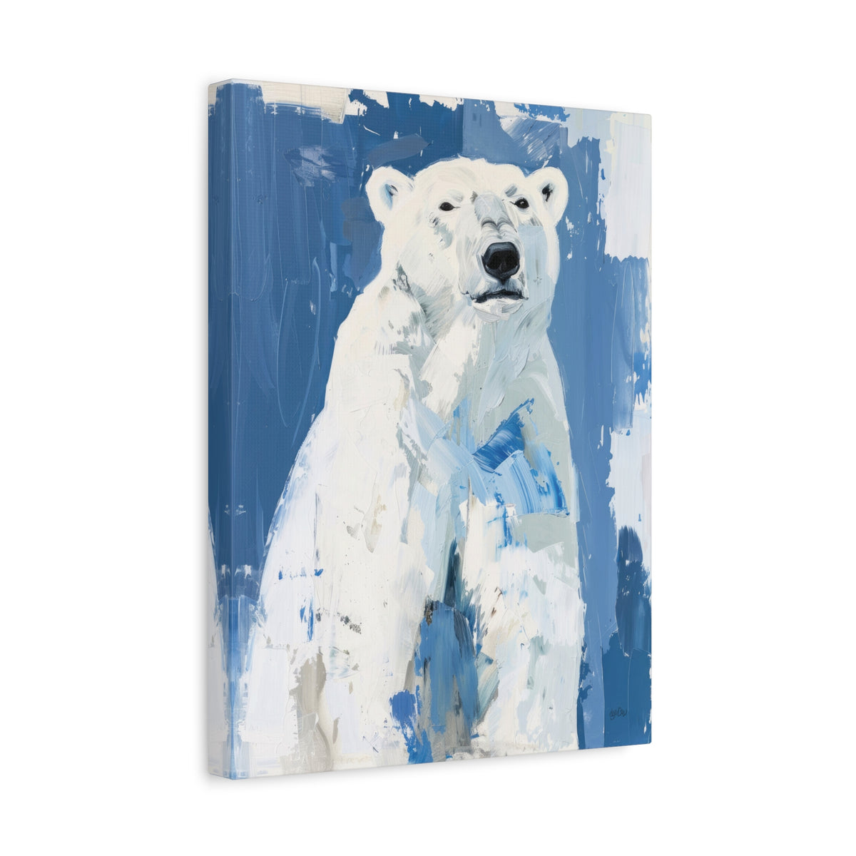 Blue Series Polar Wildlife — Set of Four