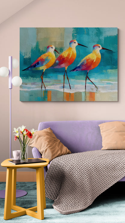 AZURE BEACH SHORE BIRDS