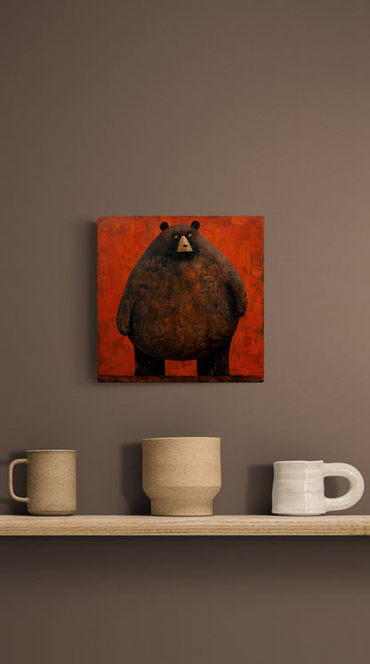 BIG RED BEAR