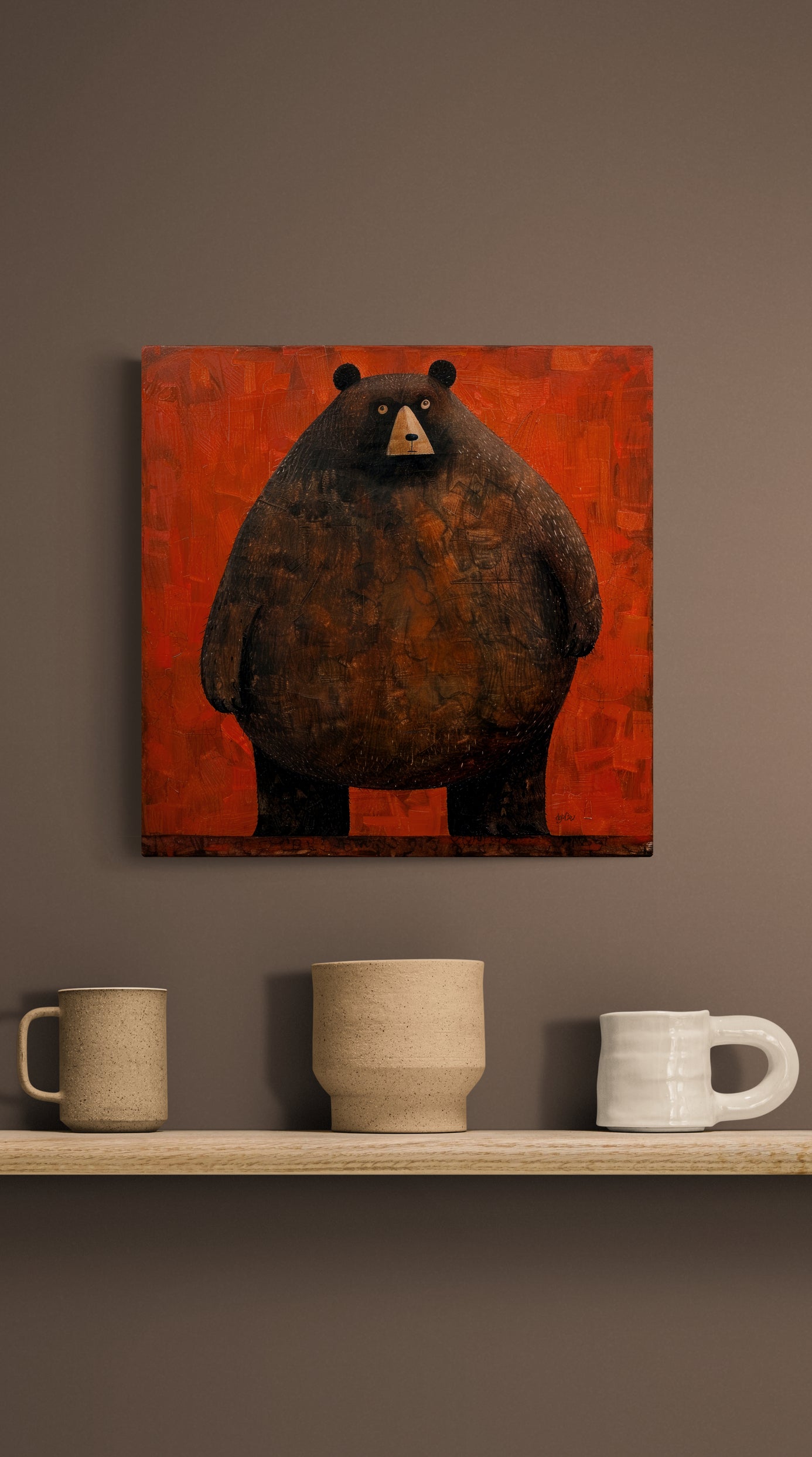 BIG RED BEAR