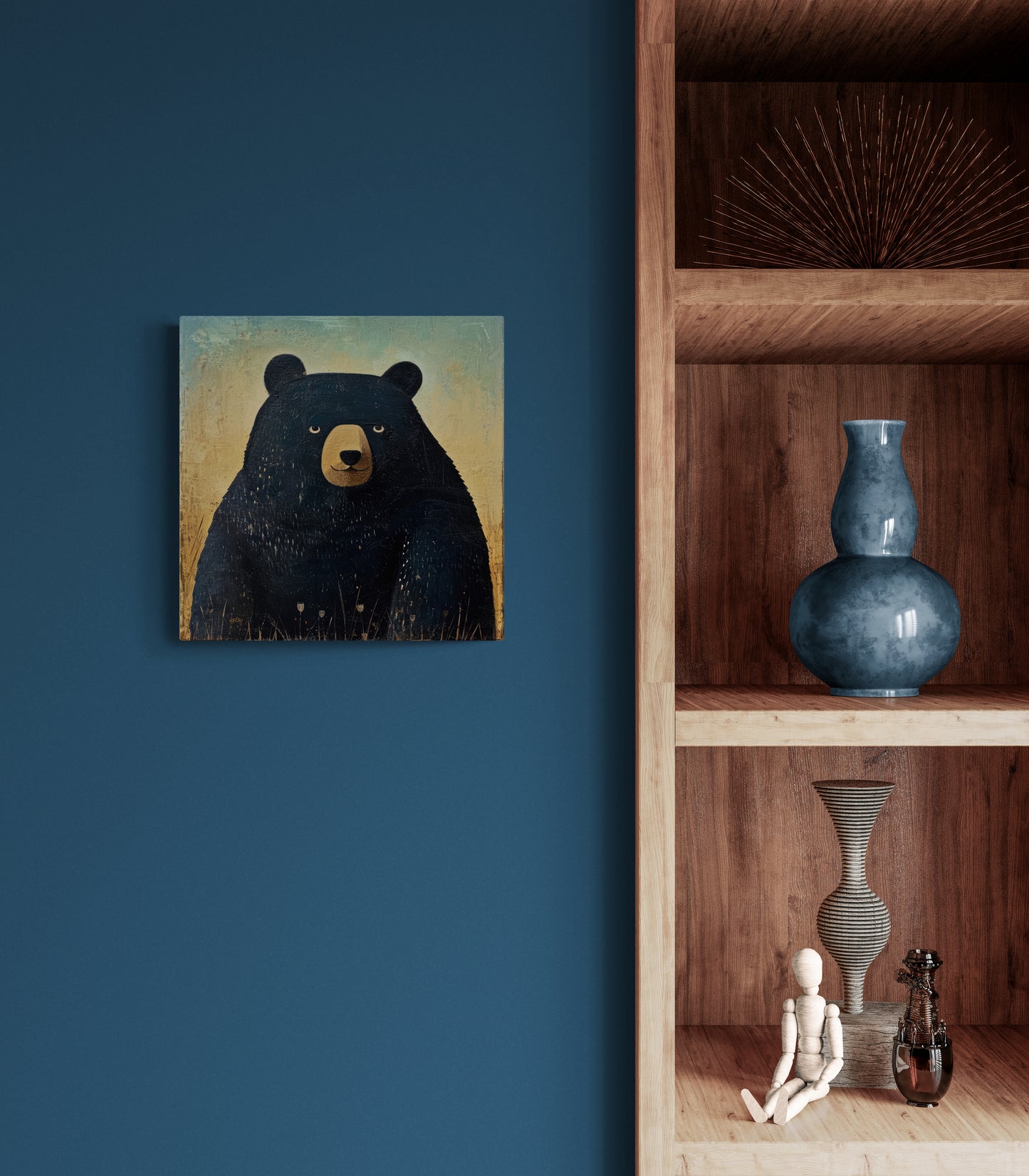 CONTENT BLACK BEAR