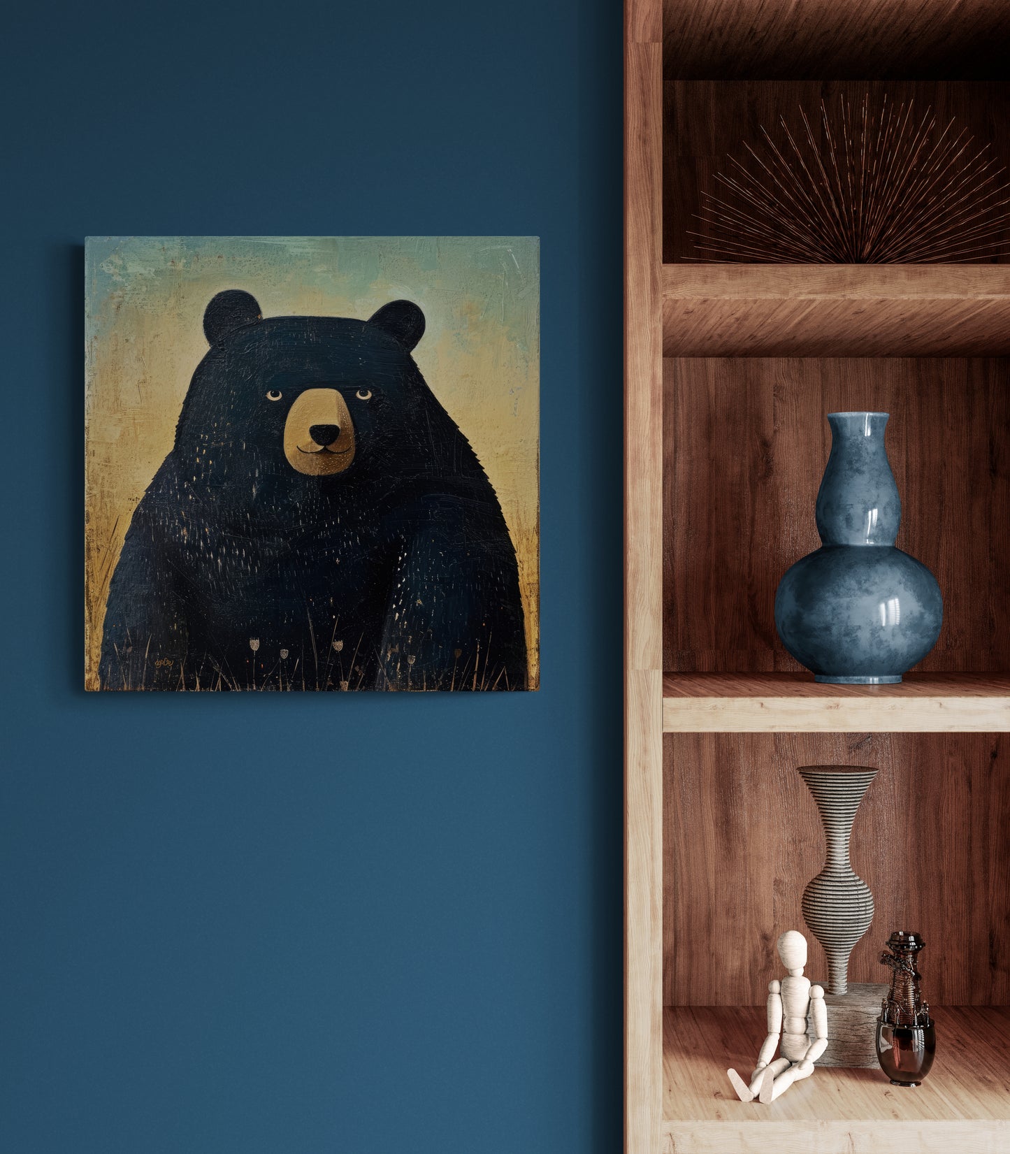CONTENT BLACK BEAR