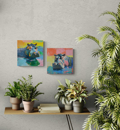 COLORFUL HIPPO – 2