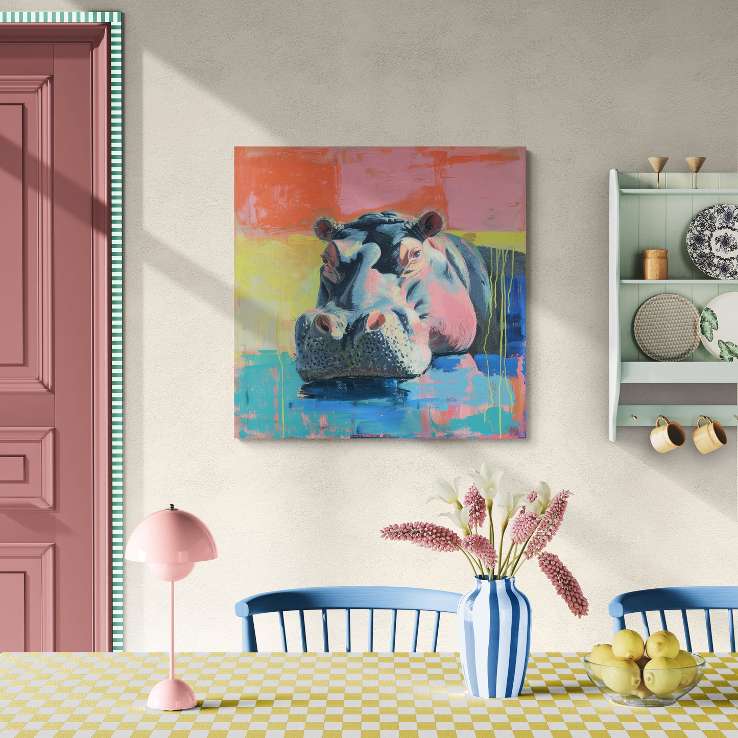 COLORFUL HIPPO – 1