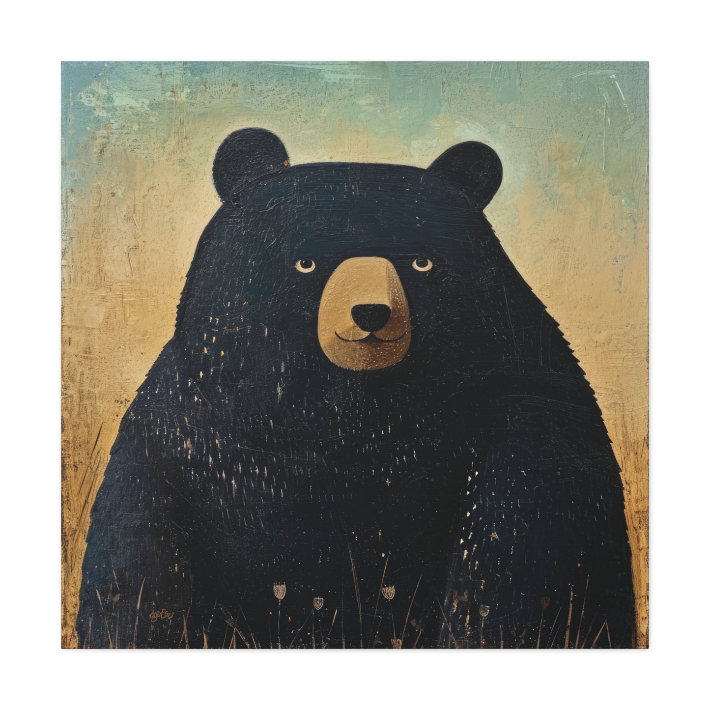 CONTENT BLACK BEAR