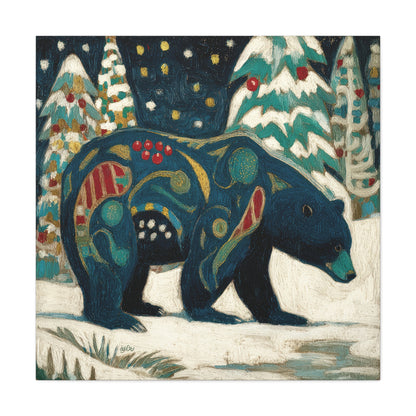 SNOWY NIGHT BEAR