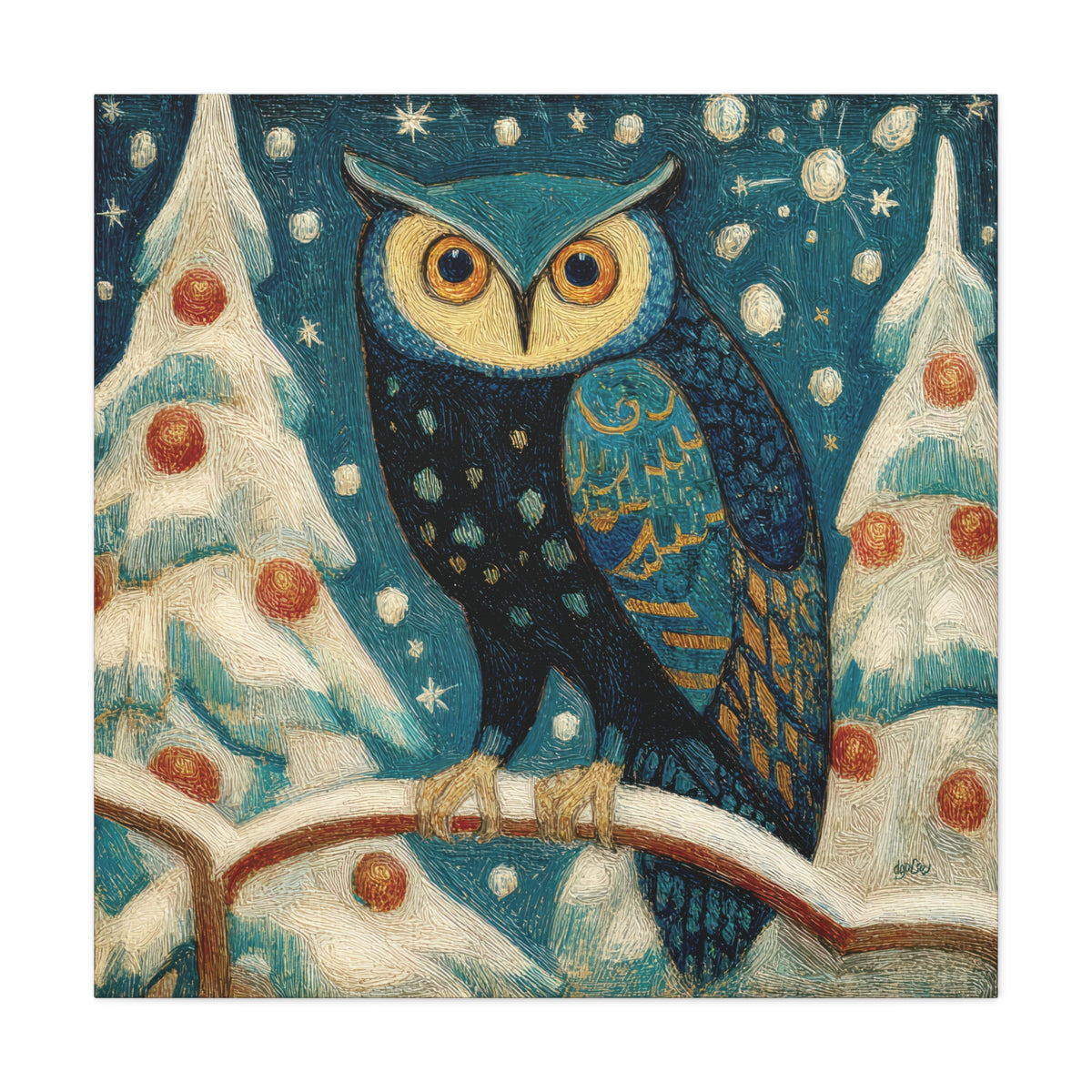 SNOWY NIGHT OWL