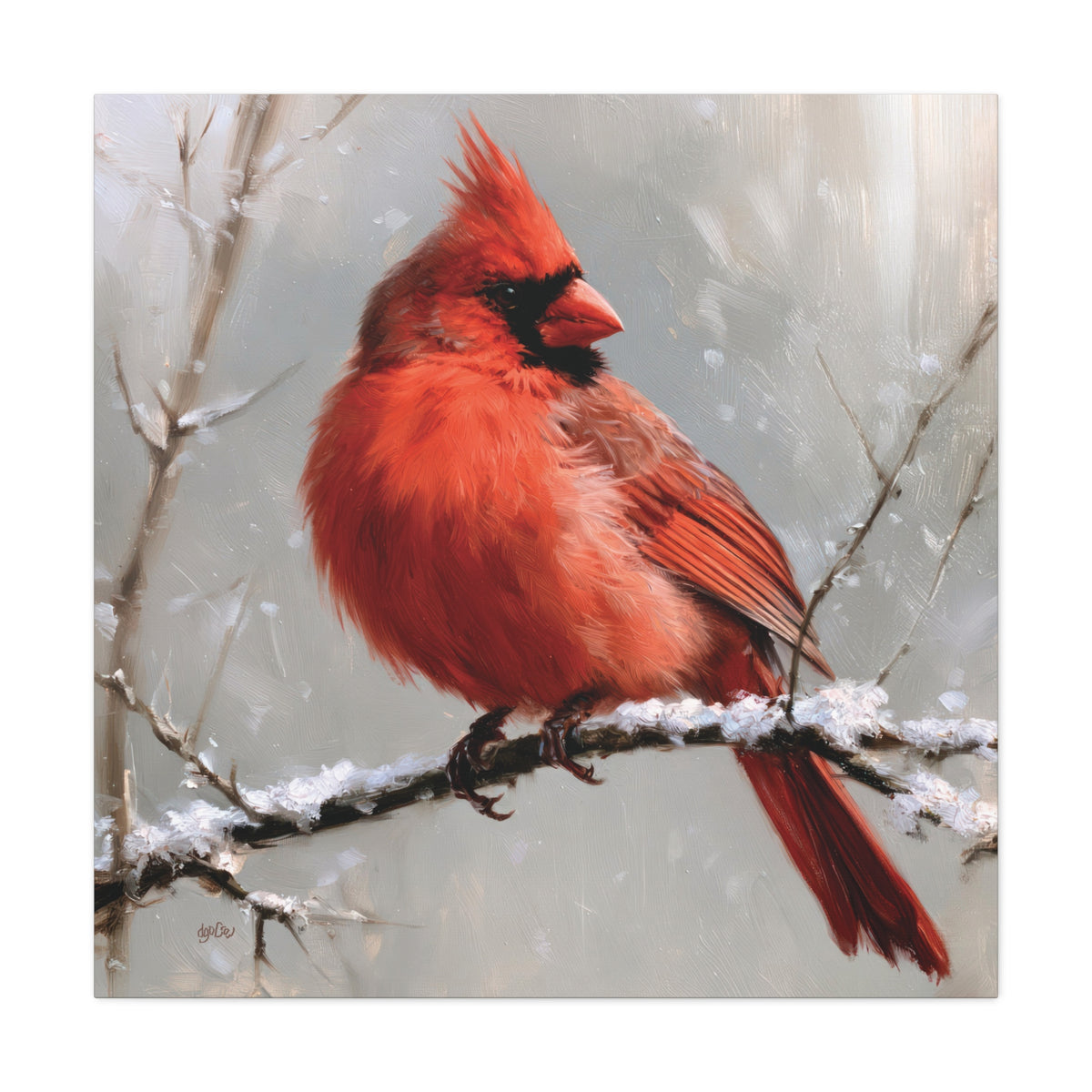 SNOWY CARDINAL