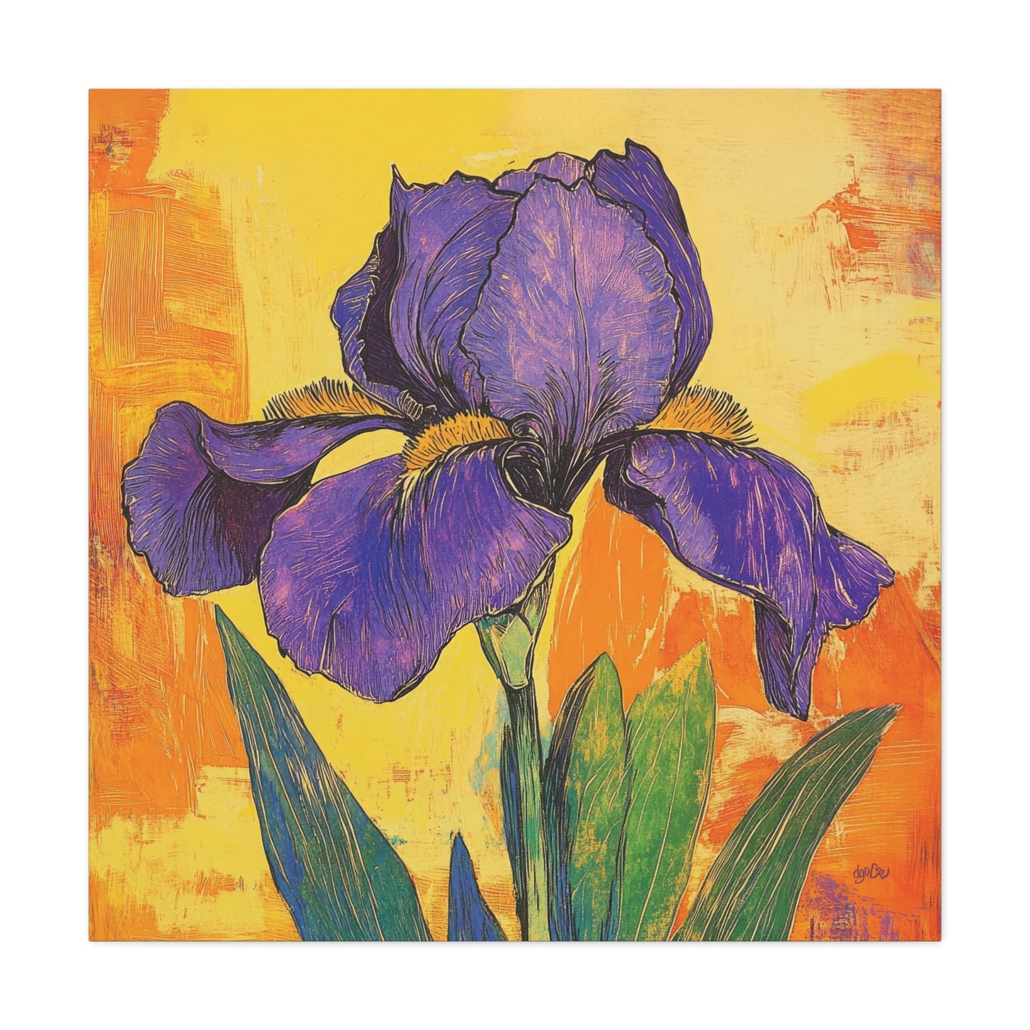 PURPLE IRIS SOLO