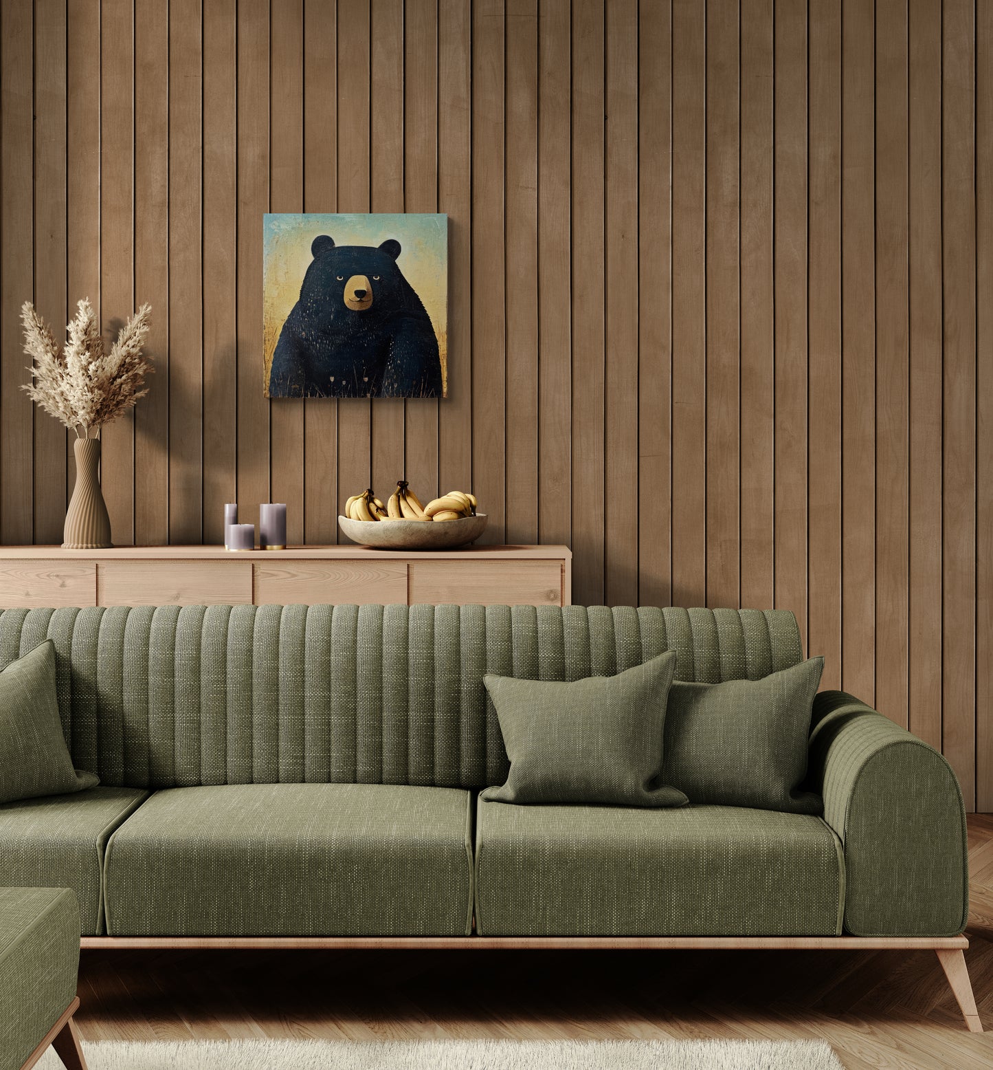 CONTENT BLACK BEAR