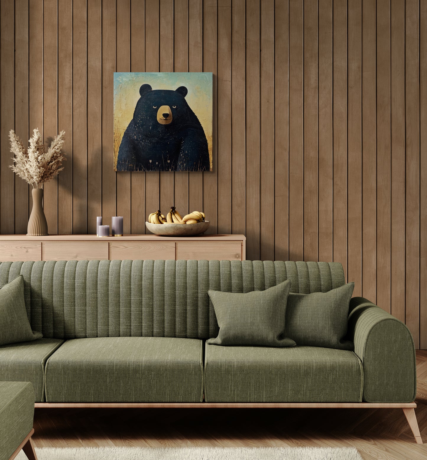 CONTENT BLACK BEAR