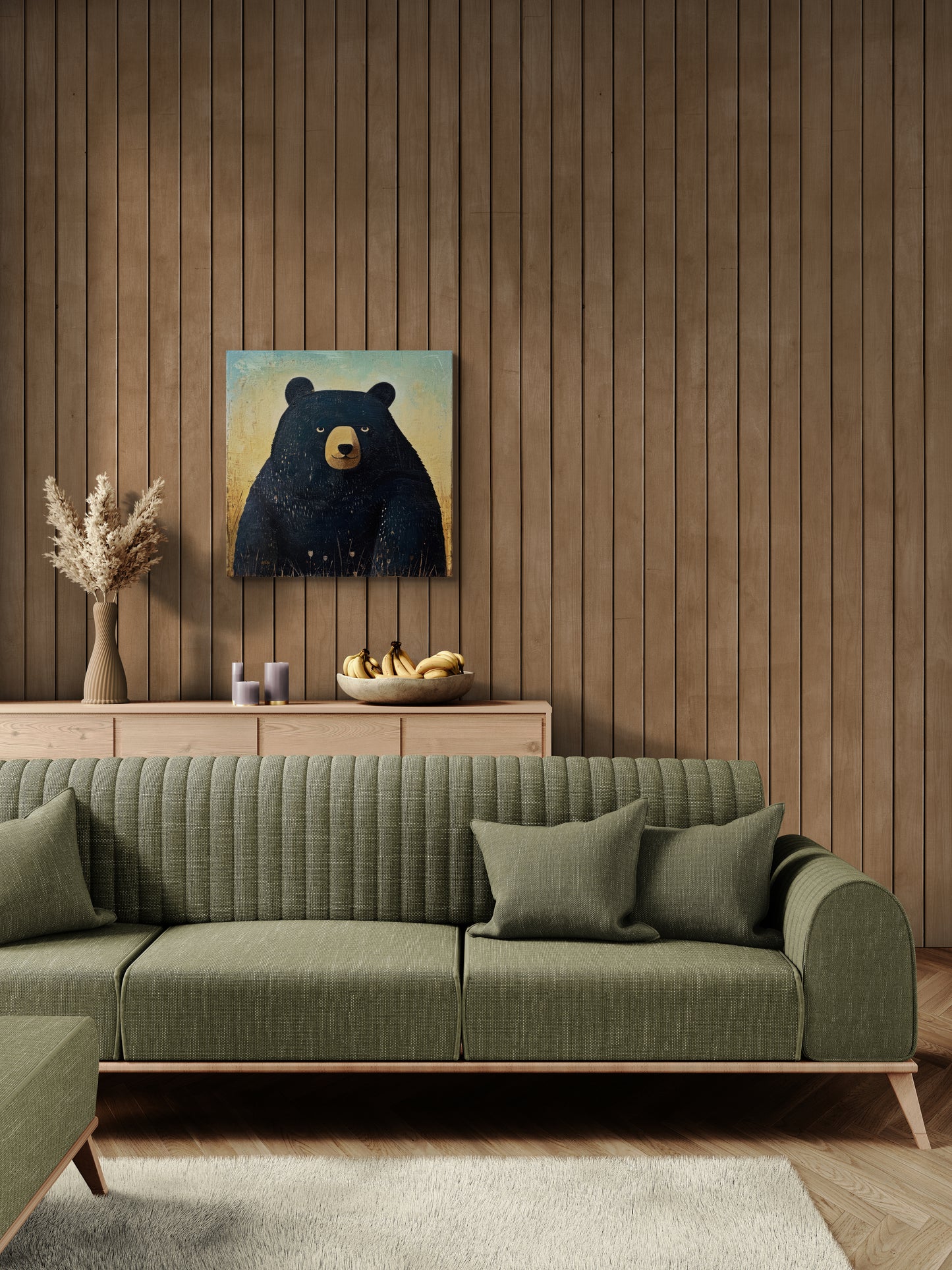 CONTENT BLACK BEAR
