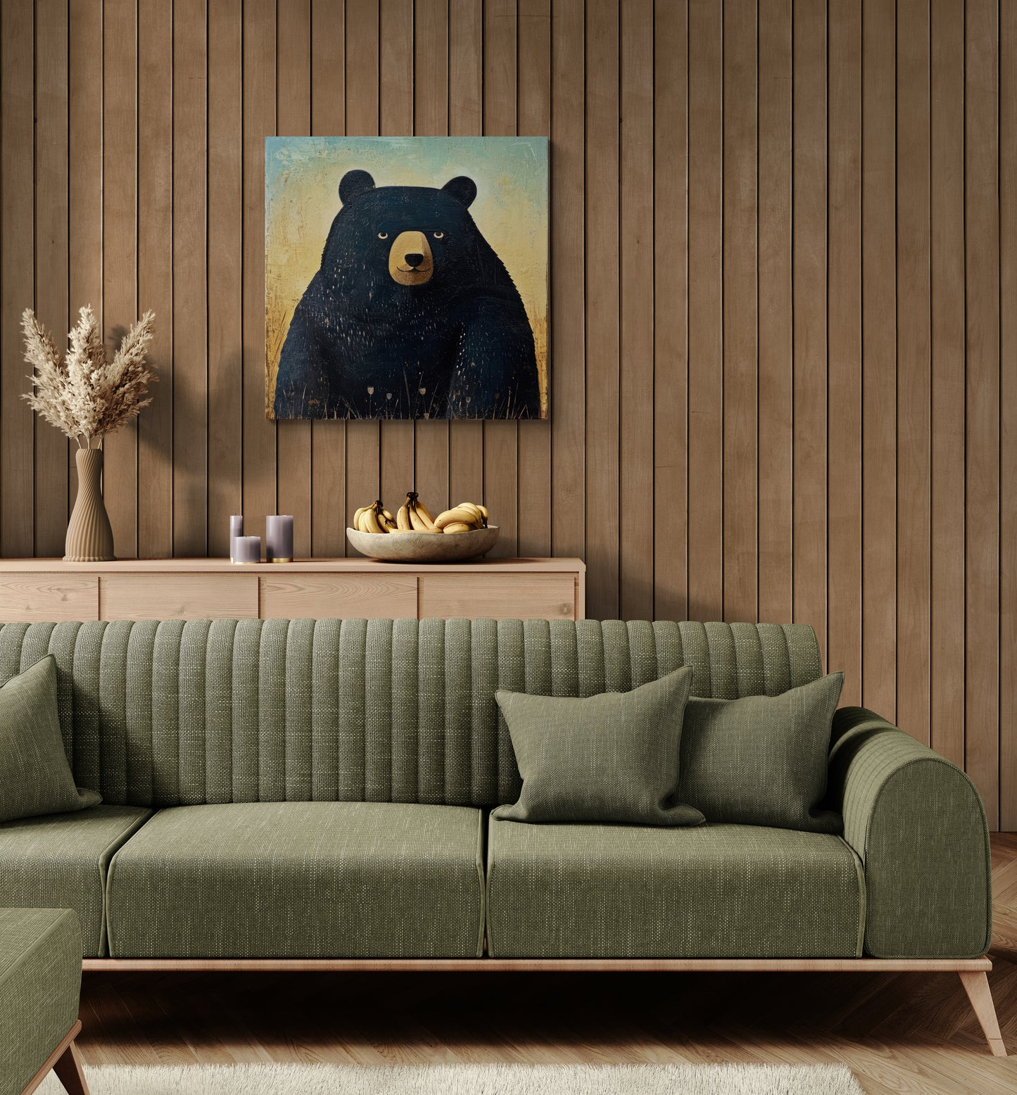 CONTENT BLACK BEAR