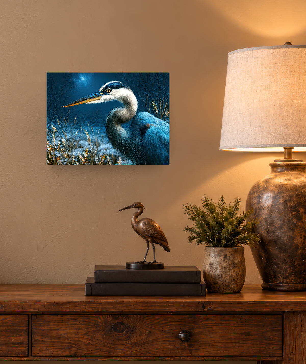 MIDNIGHT HERON