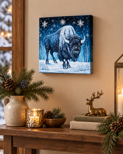 MIDNIGHT WINTER BISON