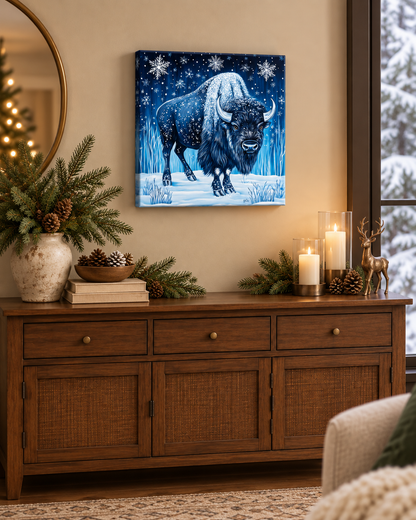 MIDNIGHT WINTER BISON