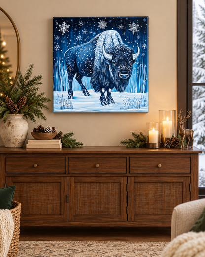 MIDNIGHT WINTER BISON