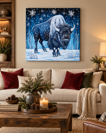 MIDNIGHT WINTER BISON
