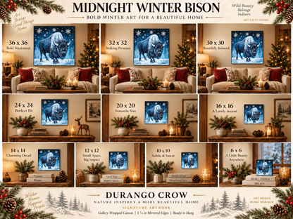 MIDNIGHT WINTER BISON