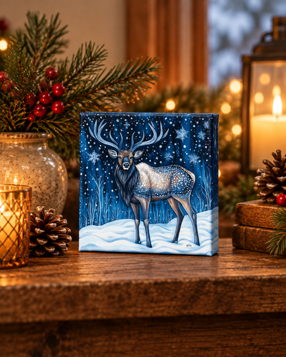 MIDNIGHT WINTER ELK