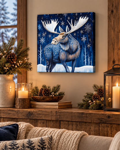MIDNIGHT WINTER MOOSE
