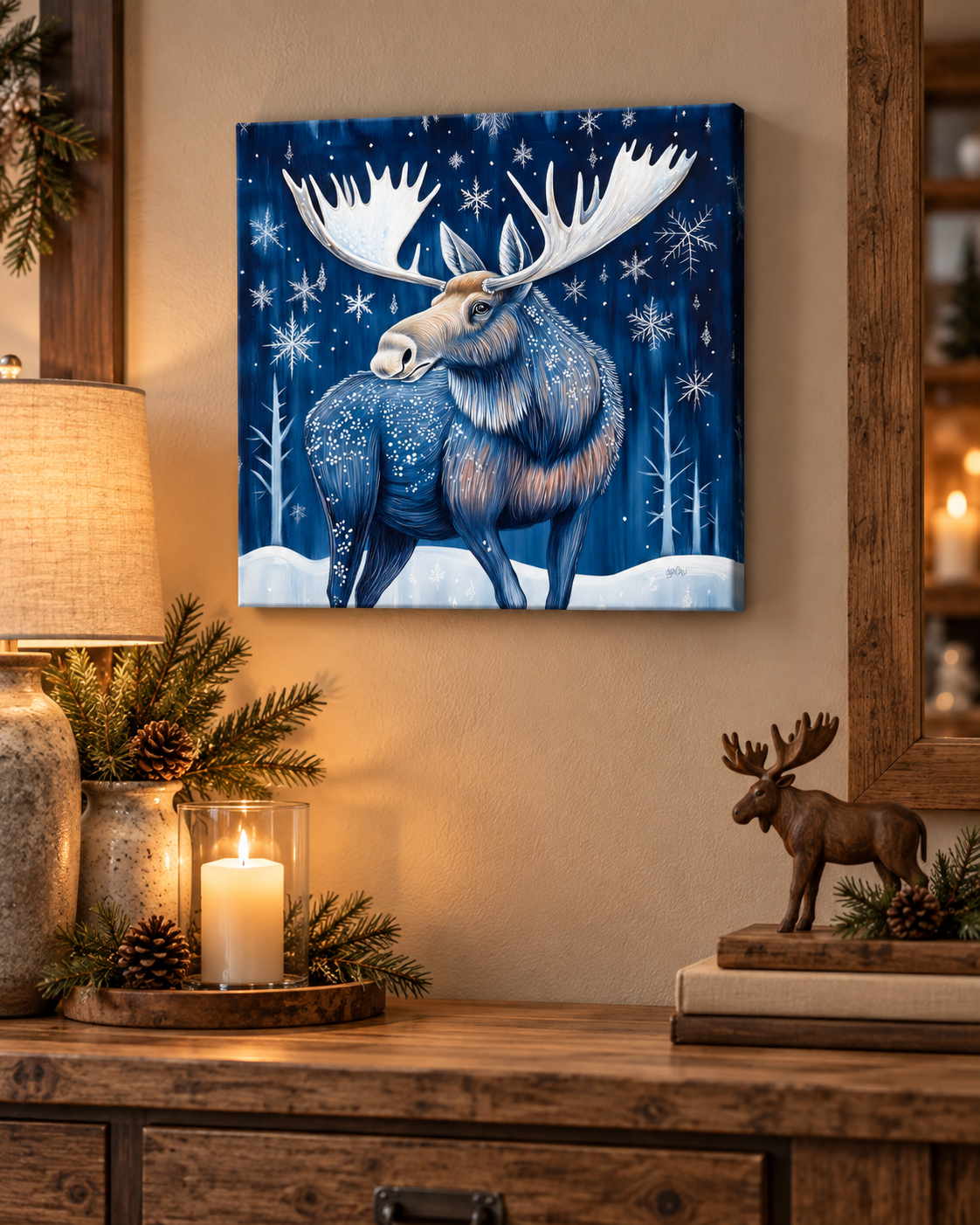 MIDNIGHT WINTER MOOSE