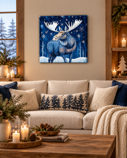 MIDNIGHT WINTER MOOSE