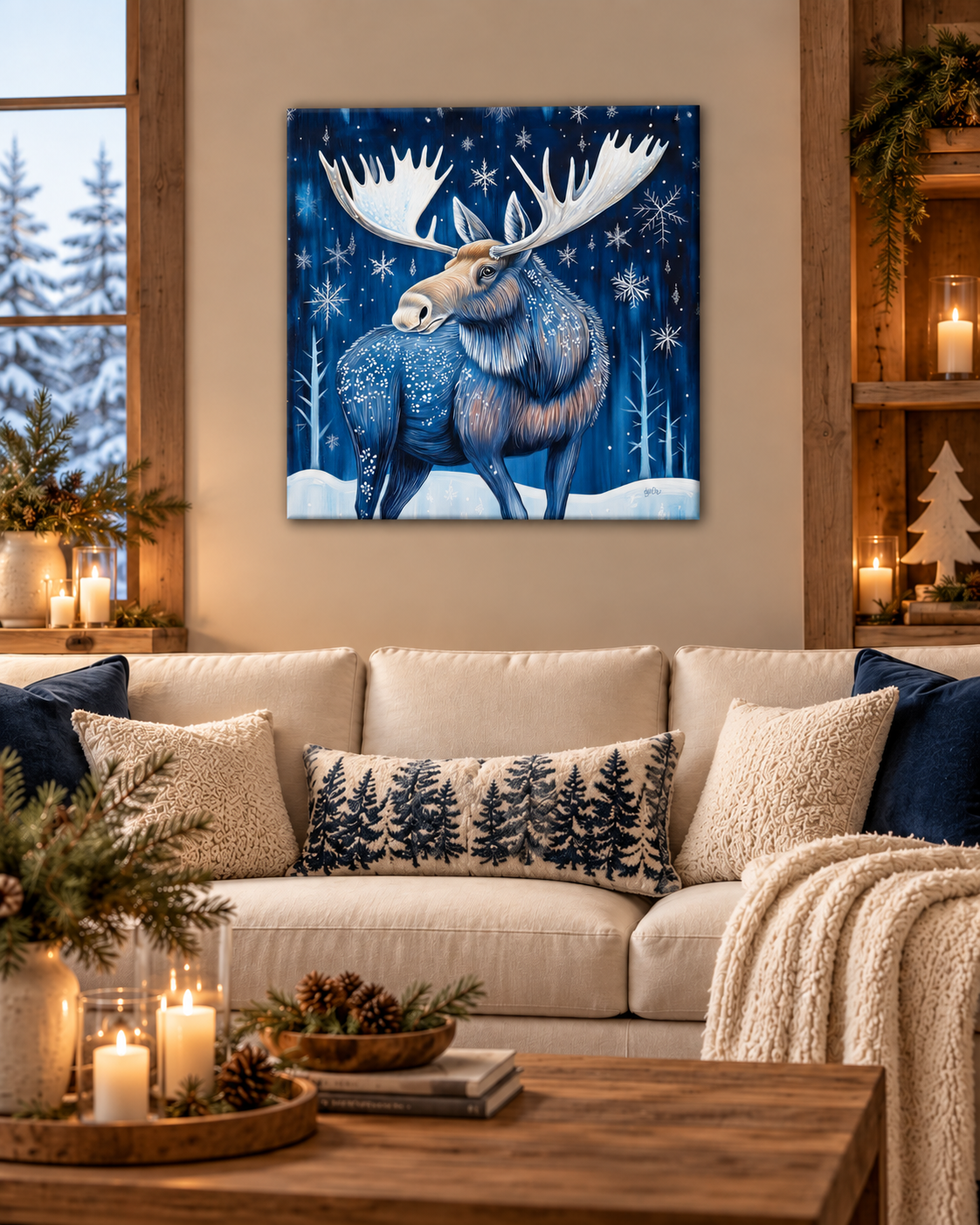 MIDNIGHT WINTER MOOSE