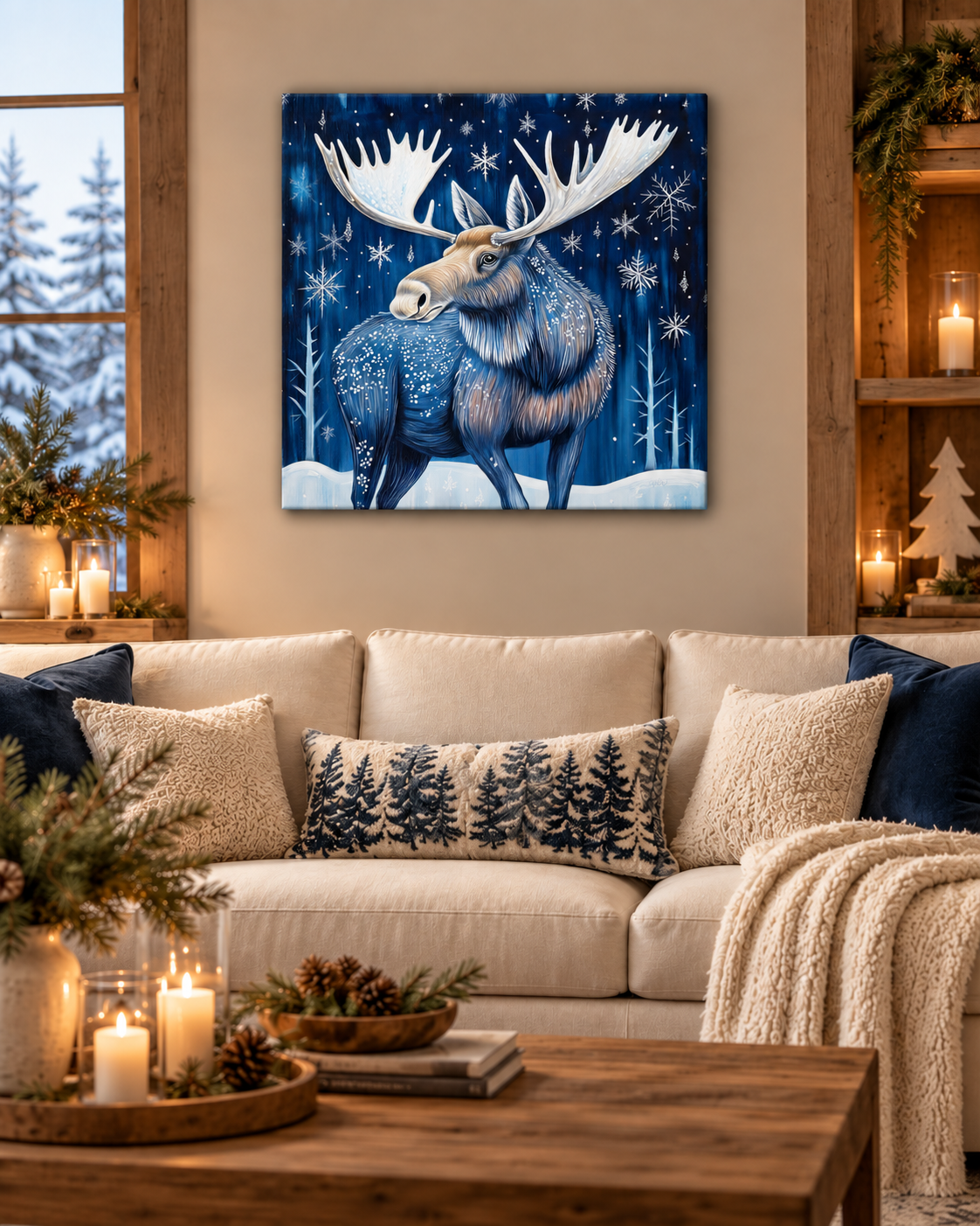 MIDNIGHT WINTER MOOSE