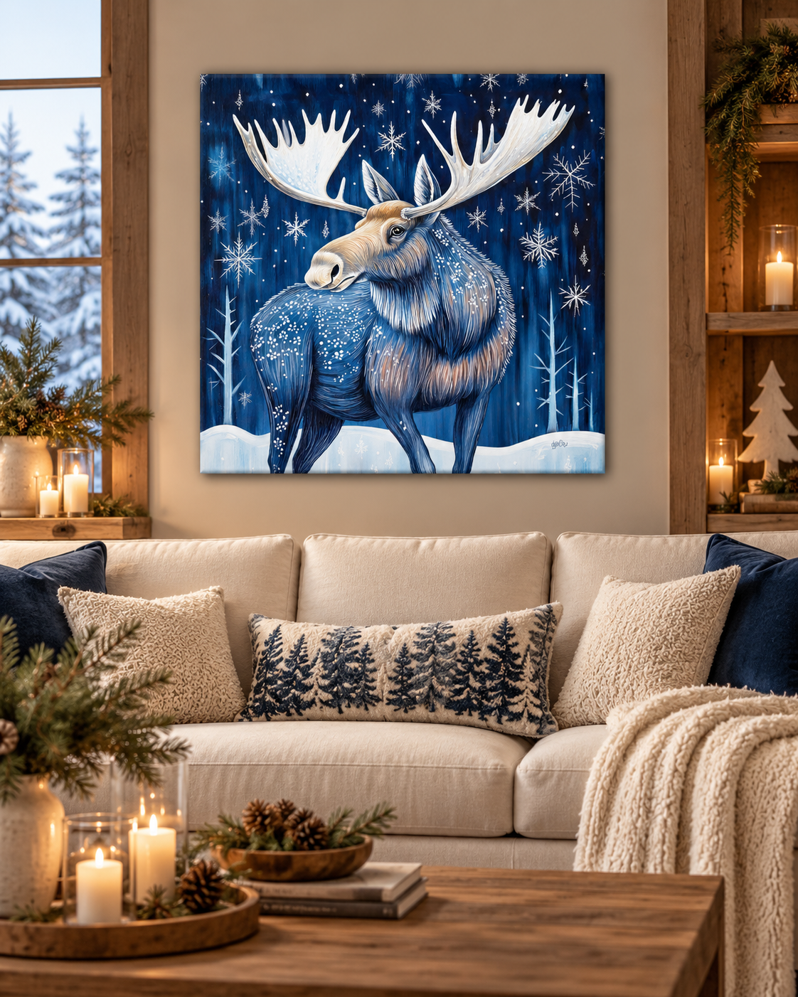 MIDNIGHT WINTER MOOSE