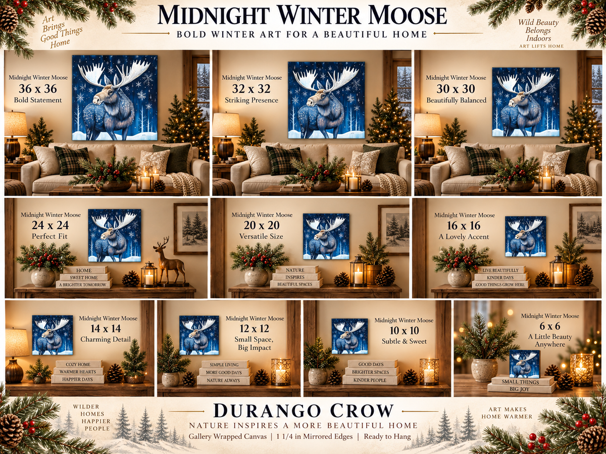 MIDNIGHT WINTER MOOSE