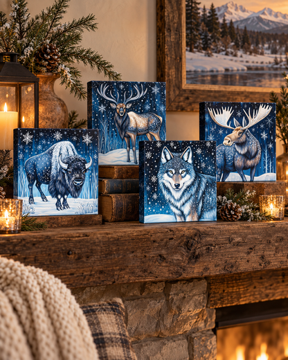 MIDNIGHT WINTER WOLF