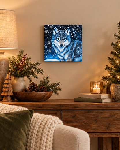 MIDNIGHT WINTER WOLF