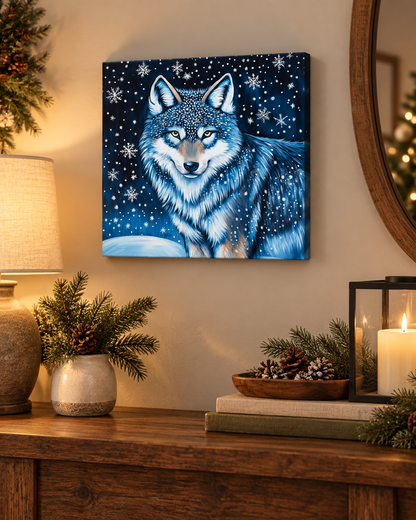 MIDNIGHT WINTER WOLF