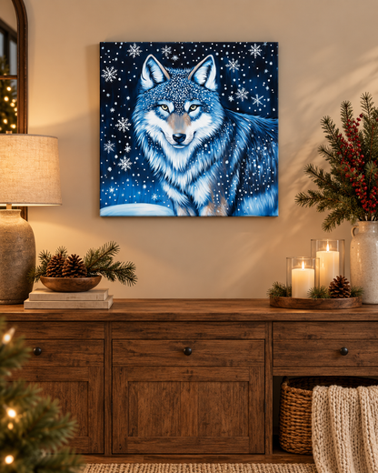 MIDNIGHT WINTER WOLF