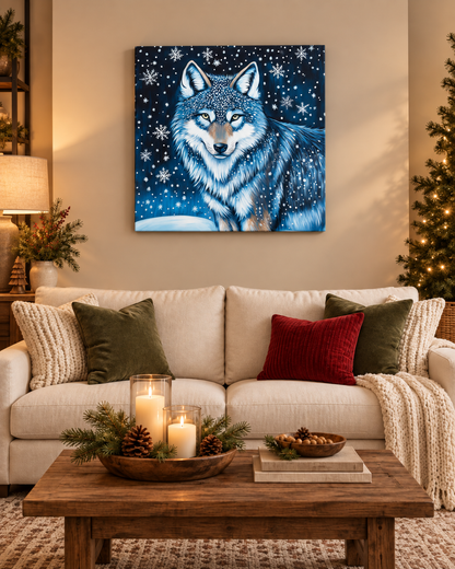 MIDNIGHT WINTER WOLF